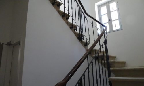 L'escalier restauré
